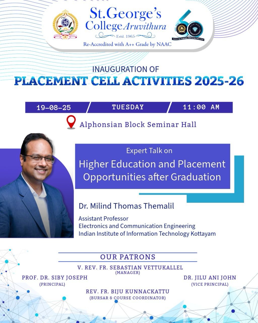 Higher Education and Placement Opportunities after Graduation